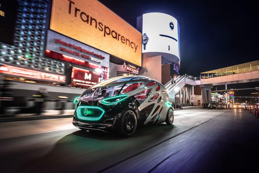  Mercedes-Benz Vision URBANETIC 2018 года  (фото 25 из 28)